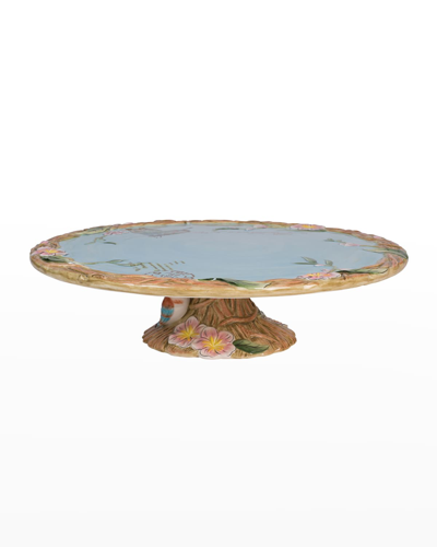 Shop Fitz And Floyd Toulouse Footed Cake Plate