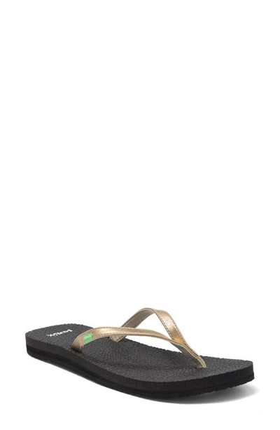 Shop Sanuk 'yoga Joy' Flip Flop In Coral