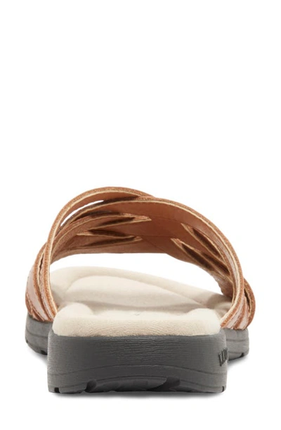 Eastland Woven Slip-on Sandal In Tan