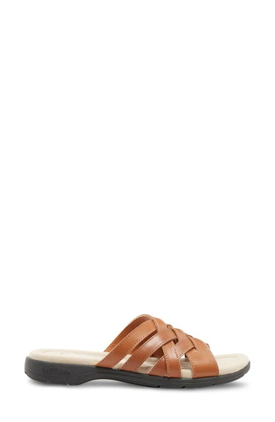Eastland Woven Slip-on Sandal In Tan
