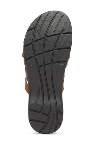 Eastland Woven Slip-on Sandal In Tan