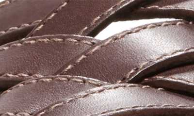 Eastland Hazel Woven Sandal In Brown