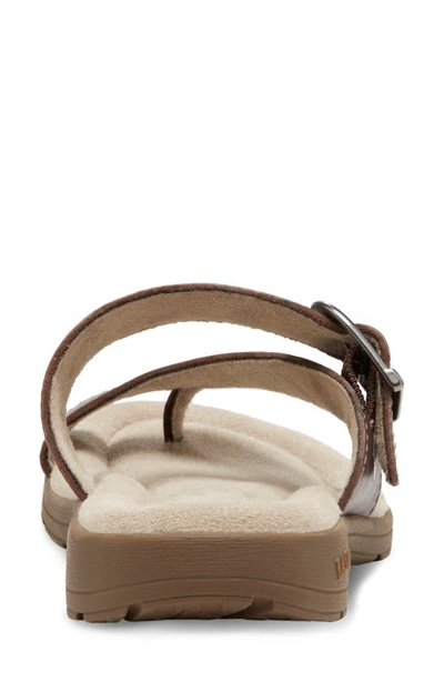 Eastland Tahiti Ii Buckled Sandal In Brown