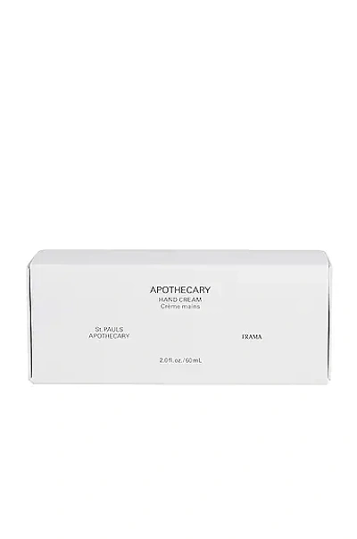 Frama Apothecary Hand Cream Tube 60ml In N,a