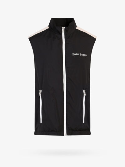 Shop Palm Angels Vest In Black