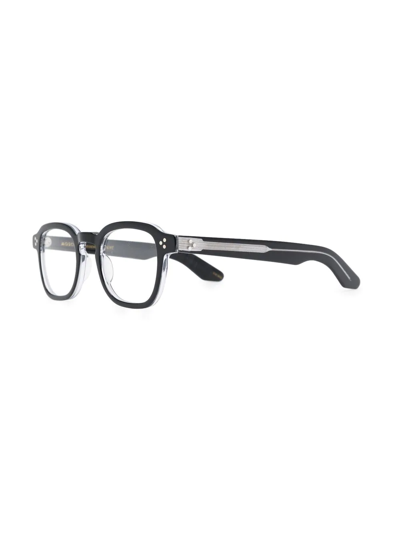 Shop Moscot Square-frame Glasses In Black