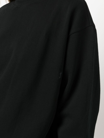 Ksubi Relaxed-cut Round-neck Jumper In Black