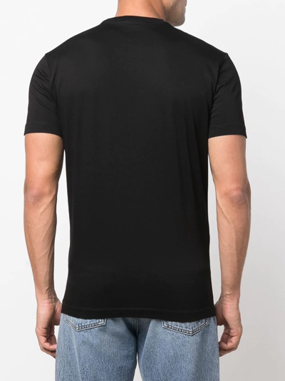 Dsquared2 Graphic-print Short-sleeved T-shirt In Schwarz