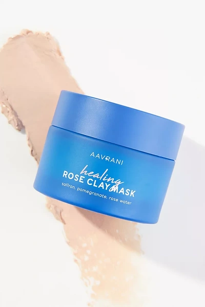 Shop Aavrani Healing Rose Clay Mask In Blue