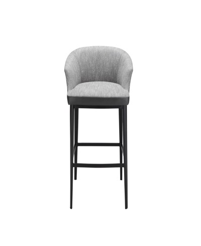 Shop Moe's Home Collection Beckett Bar Stool Gray