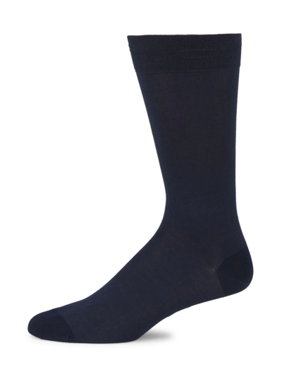 Shop Marcoliani Men's Fresh Of Modal Socks In Navy