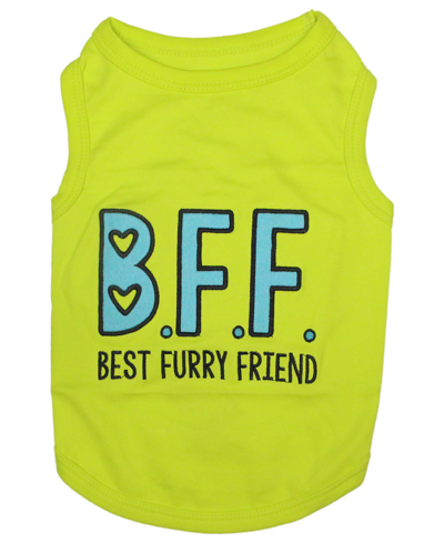 Shop Parisian Pet Bff Dog T-shirt In Green