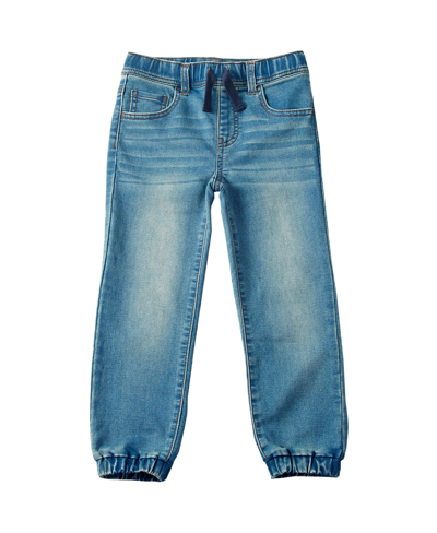 Shop Epic Threads Toddler Boys Denim Joggers, Created For Macy's In Leonard Wash
