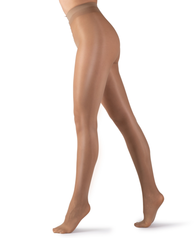 Lechery Italian Made Matte Silk Ultra X Shape 15 Tights In Natural