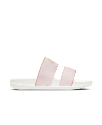 Shop Nike Women's Offcourt Duo Slide Sandals From Finish Line In Barely Rose/pink Ox