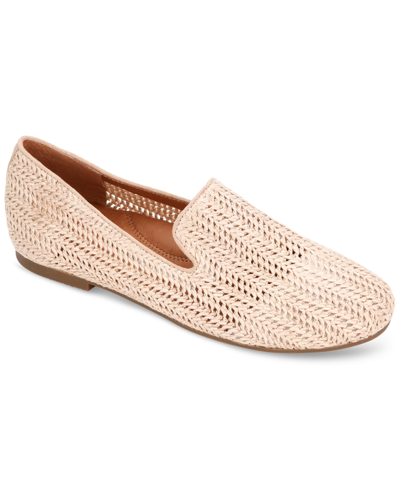 Shop Gentle Souls By Kenneth Cole Women's Eugene Smoking Flats In Natural