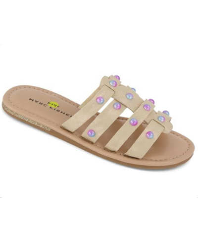 Shop Marc Fisher Big Girls Strappy Sandals In Pink