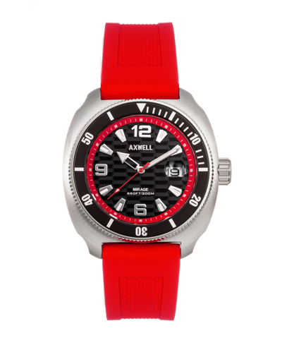 Shop Axwell Mirage Black Or Red Or Green Or Light Blue Or Navy Strap Watch, 49mm
