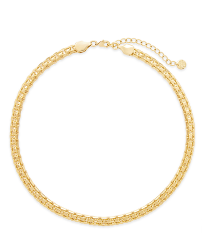 Shop Brook & York Rosie Link Chain Choker In Gold-plated