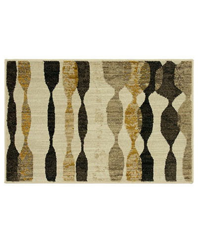 Shop Scott Living Expressions Acoustics 2' X 3' Area Rug In Onyx