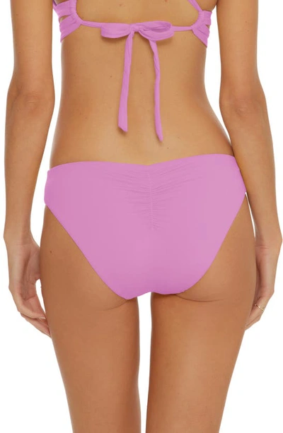 Shop Becca Color Code Hipster Bikini Bottoms In Orchid