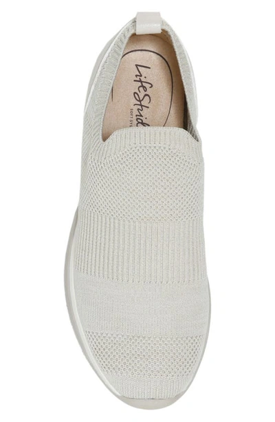 Shop Lifestride Hailey Slip-on Sneaker In Cream Beige Fabric