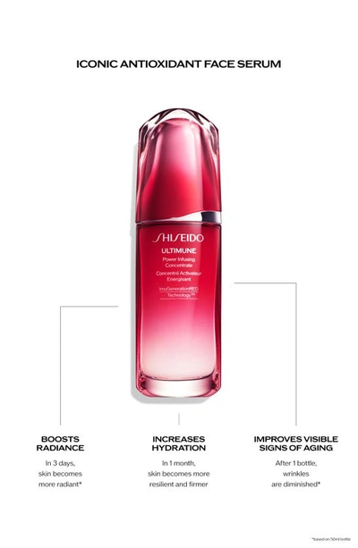 Shop Shiseido Ultimune Power Infusing Antioxidant Face Serum, 1.01 oz In Regular