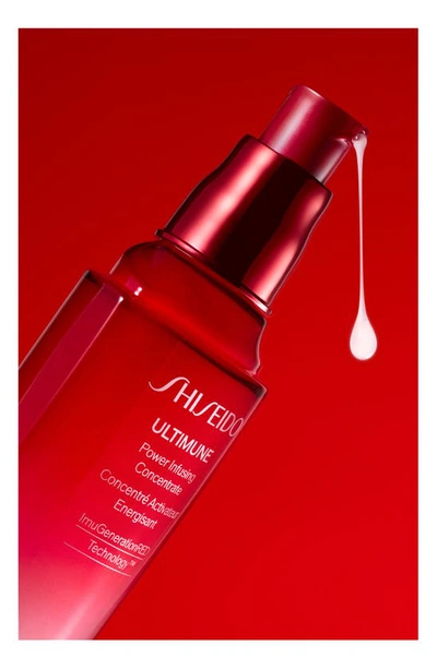 Shop Shiseido Ultimune Power Infusing Antioxidant Face Serum, 1.01 oz In Regular