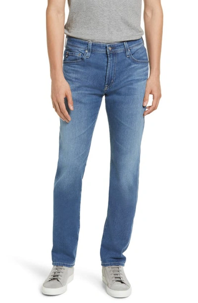 Shop Ag Everett Slim Straight Leg Jeans In Coastdown