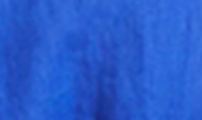 Shop Sea Level Linen Button-up Cover-up Shirtdress In Cobalt