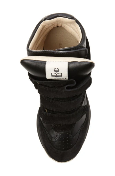 Isabel Marant High-top Sneakers With Contrast Sole And Perforated Detailing In Multi