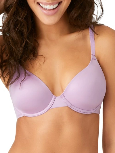 Shop B.tempt'd By Wacoal Future Foundations T-shirt Bra In Lavender Herb