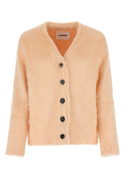 Shop Jil Sander Chunky Wool In Pink