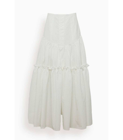 Shop Brøgger Vivienne Skirt In White