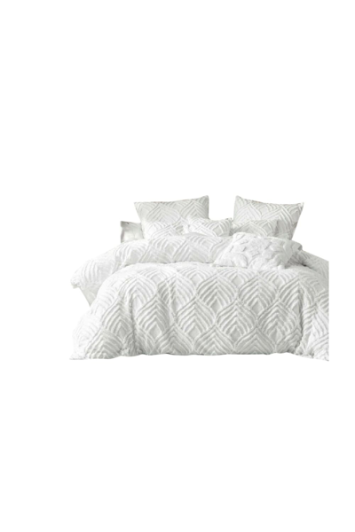 Shop Linen House Manisha Housewife Pillowcase (pack Of 2) (white) (50cm X 75cm)
