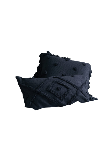 Shop Linen House Adalyn Housewife Pillowcase (pack Of 2) (indigo Blue) (50cm X 75cm)