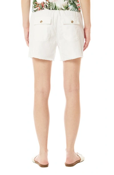 Shop Supplies By Union Bay Fiore Elastic Waist Drapey Woven Shorts In White