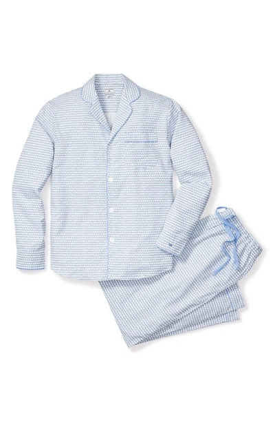Shop Petite Plume La Mer Pajamas In Blue