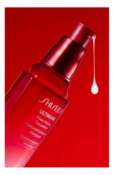 Shop Shiseido Ultimune Power Infusing Antioxidant Face Serum, 2.5 oz In Regular