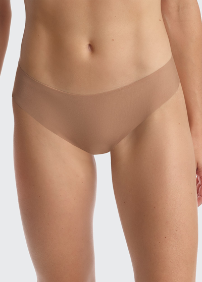 Shop Commando Butter Seamless Thong In Toffee