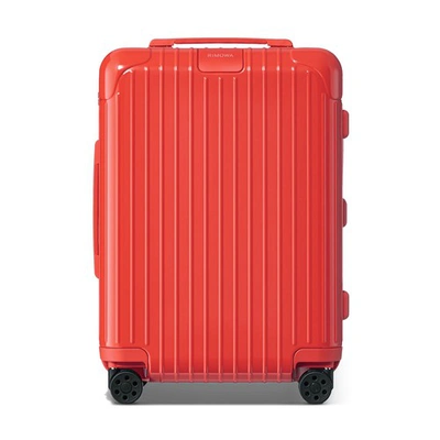 Shop Rimowa Essential Cabin Luggage In Flamingo