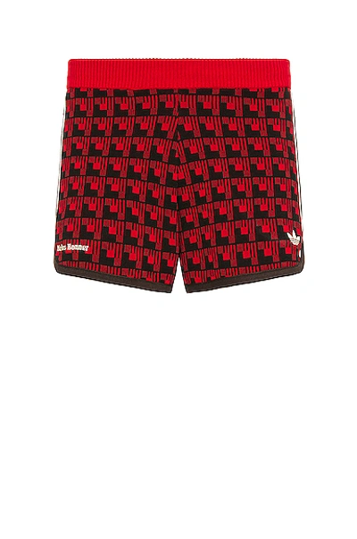 Shop Adidas Originals Knit Shorts In Multicolor