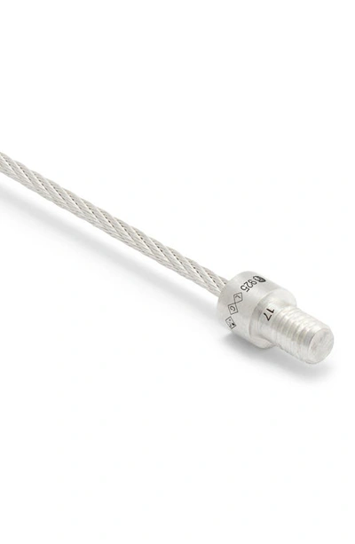Shop Le Gramme 7g Brushed Sterling Silver Cable Bracelet