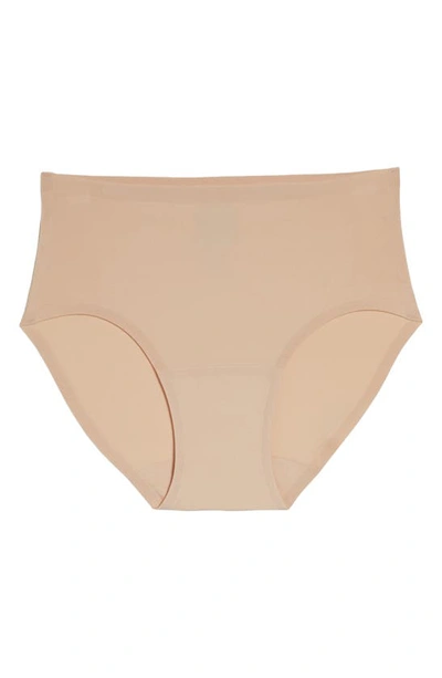 Shop Chantelle Lingerie Soft Stretch Seamless Hipster Panties In Nude Blush