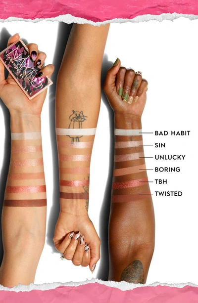Shop Urban Decay Naked Mini Essentials Eyeshadow Palette In Sin