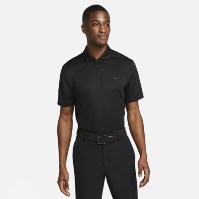 Shop Nike Men's Dri-fit Vapor Golf Polo In Black