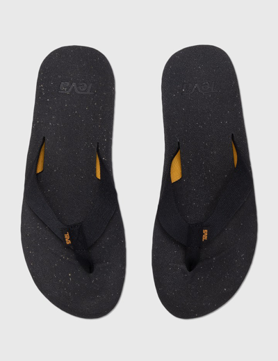 Shop Teva Reflip Sandals In Black