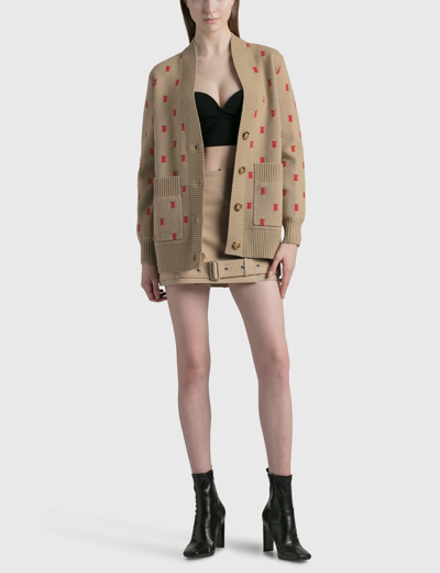 Burberry Zipped Bralette Top In Black