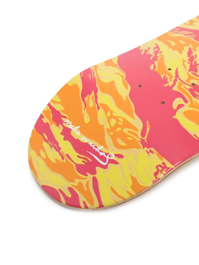 Maharishi Logo-print Detail Skateboard In Braun