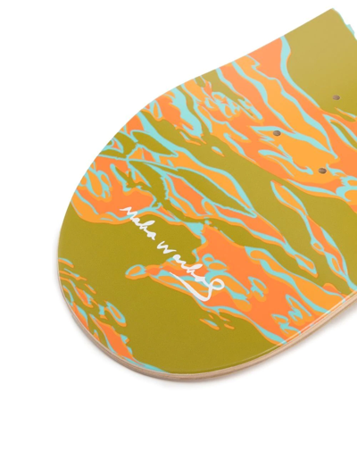 Maharishi Logo-print Detail Skateboard In Braun
